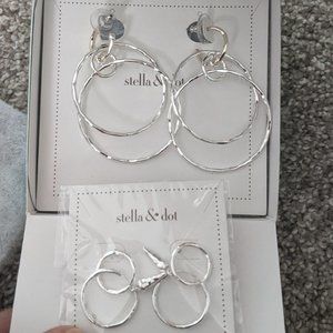 Stella and dot new earrings